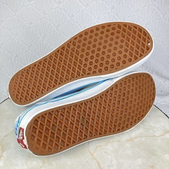 Vans Sneakers Unisex M 9 W 10.5 Blue Devil Fruit One Piece Special Edition Shoes - Picture 11 of 13